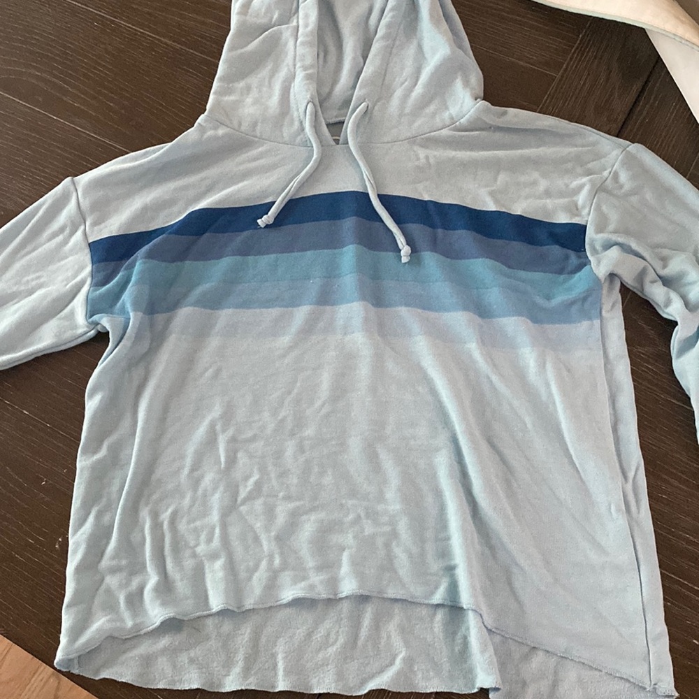Chaser Blue Pullover Size Small - image 1